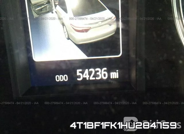 4T1BF1FK1HU284759 фото 8