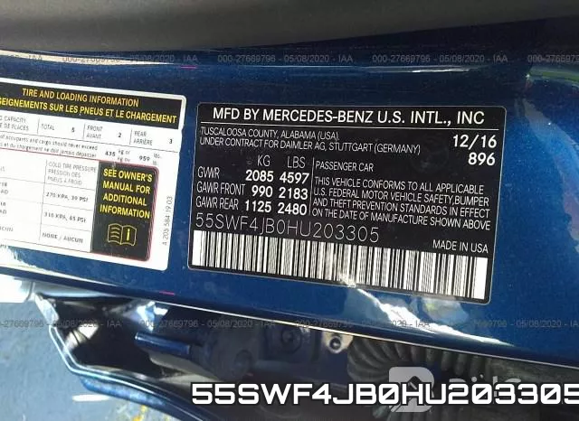 55SWF4JB0HU203305 фото 10