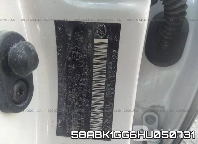 58ABK1GG6HU050731 фото 10