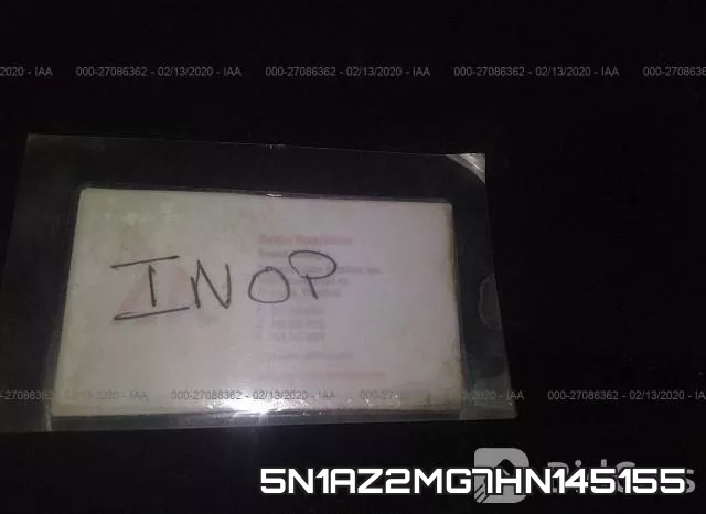 5N1AZ2MG7HN145155 фото 8