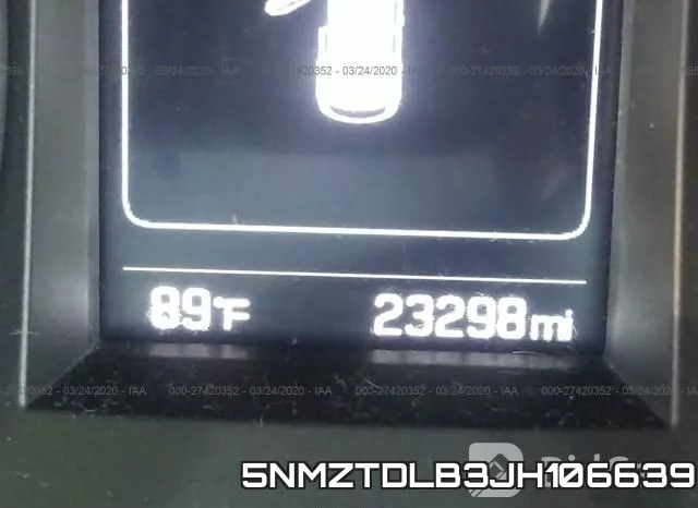 5NMZTDLB3JH106639 фото 8