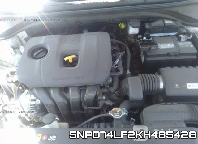 5NPD74LF2KH485428 фото 2