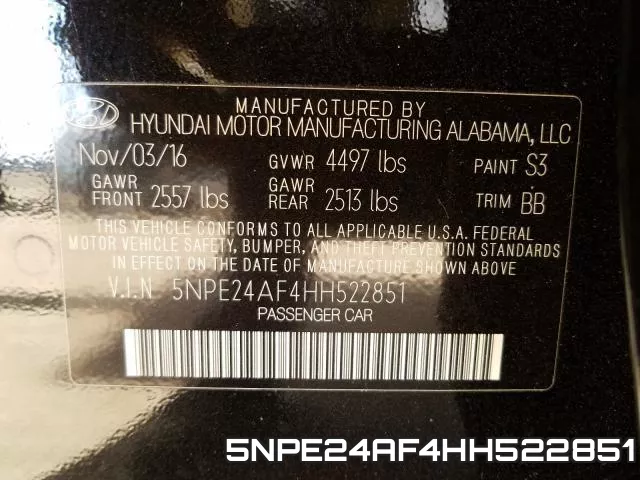 5NPE24AF4HH522851 фото 2
