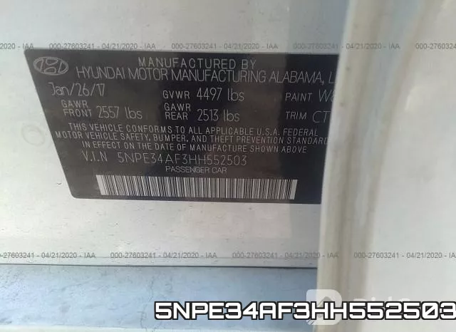 5NPE34AF3HH552503 фото 10