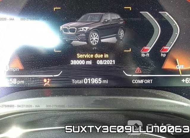 5UXTY3C09LLU70063 фото 8