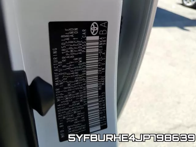 5YFBURHE4JP798639 фото 2