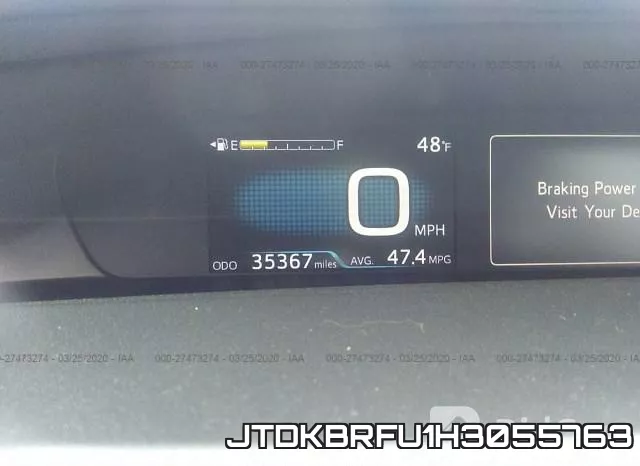 JTDKBRFU1H3055763 фото 8
