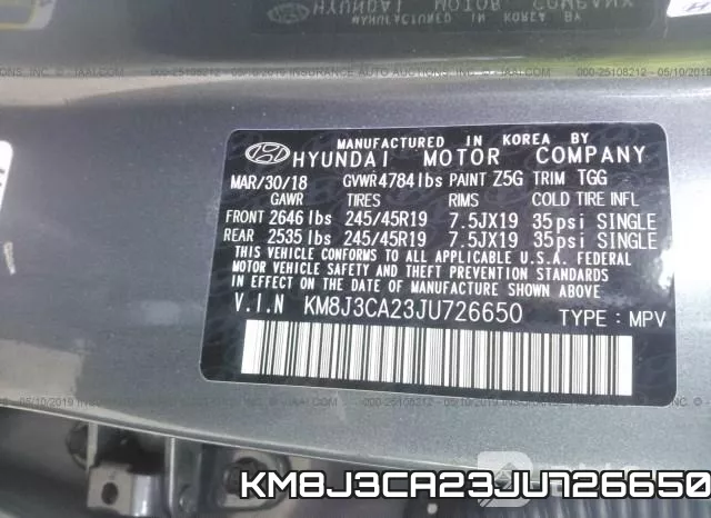 KM8J3CA23JU726650 фото 10