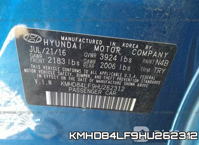 KMHD84LF9HU262312 фото 10
