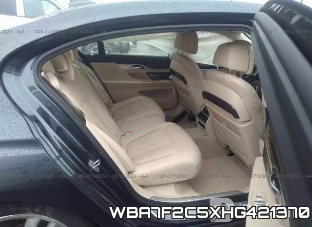 WBA7F2C5XHG421370 фото 9