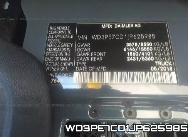 WD3PE7CD1JP625985 фото 10
