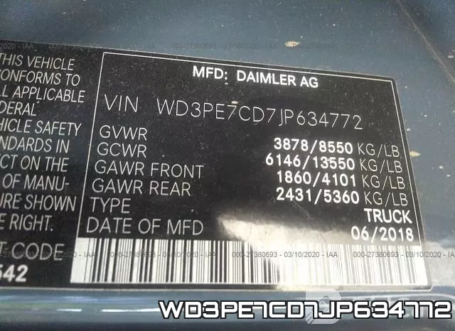 WD3PE7CD7JP634772 фото 9