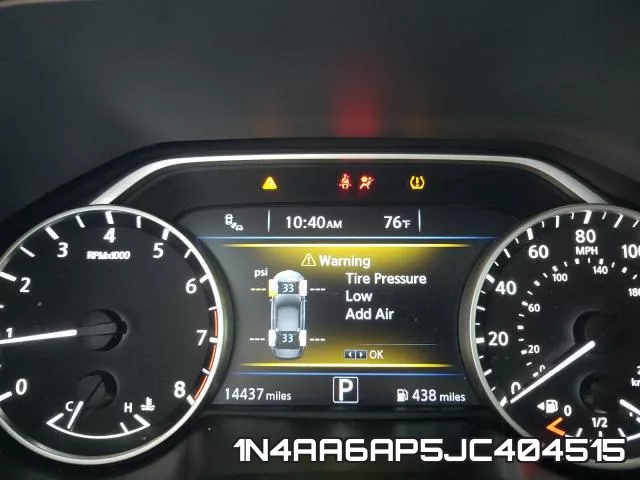 1N4AA6AP5JC404515 фото 9