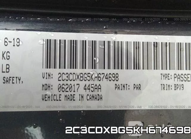 2C3CDXBG5KH674698 фото 10