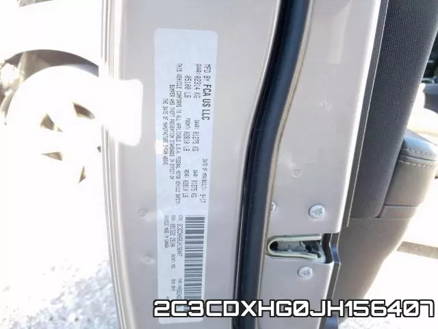 2C3CDXHG0JH156407 фото 2
