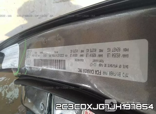 2C3CDXJG7JH197854 фото 10
