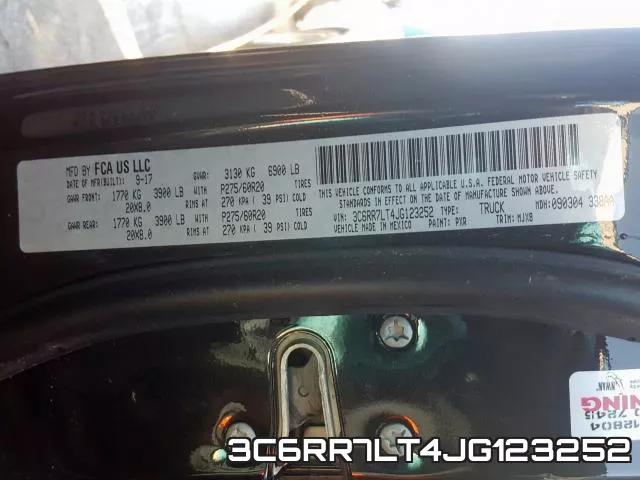 3C6RR7LT4JG123252 фото 2