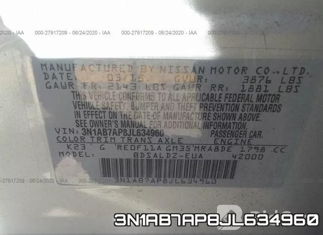 3N1AB7AP8JL634960 фото 10