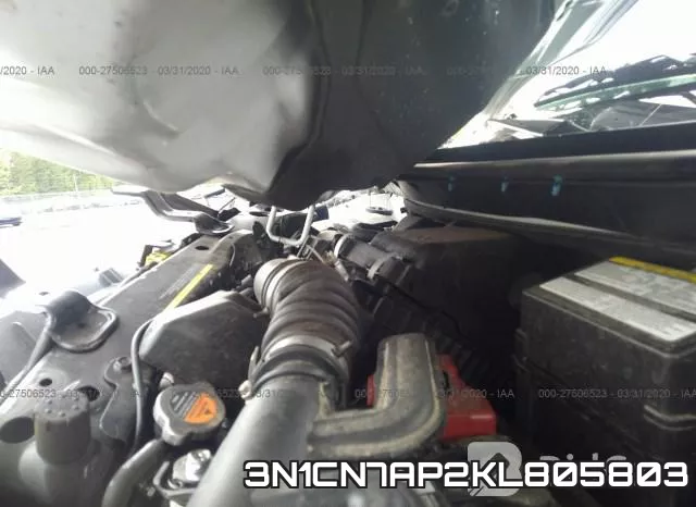 3N1CN7AP2KL805803 фото 2