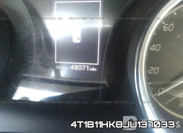 4T1B11HK8JU137033 фото 8