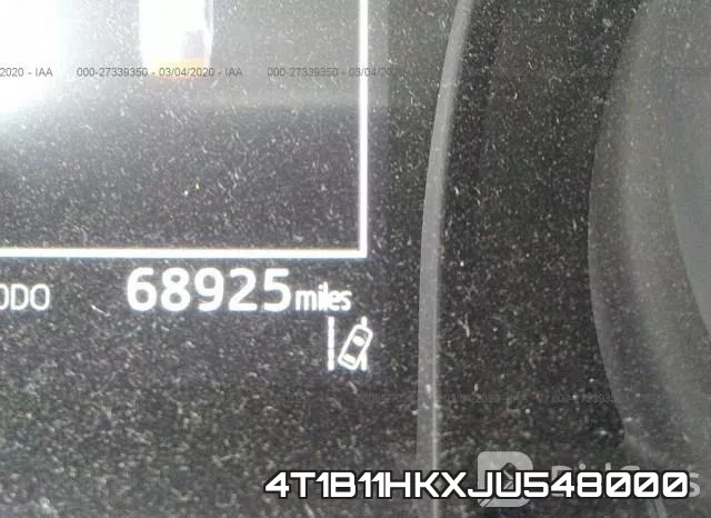 4T1B11HKXJU548000 фото 8