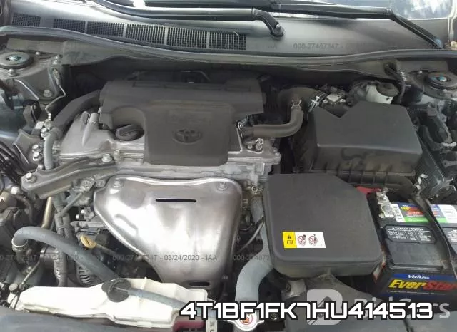 4T1BF1FK7HU414513 фото 2