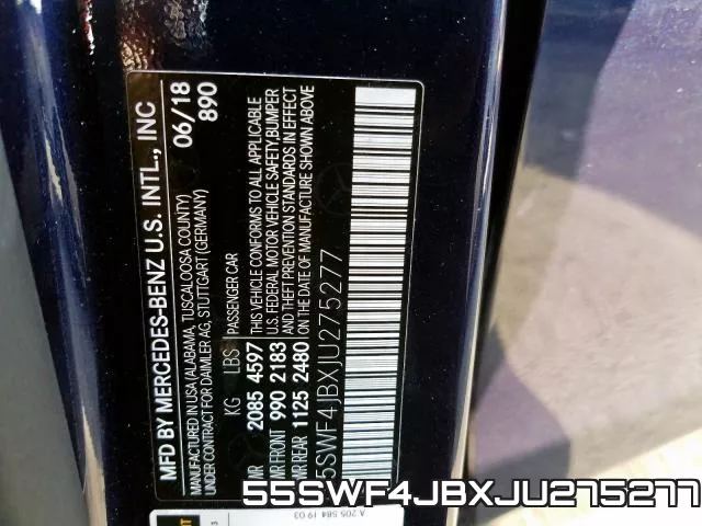 55SWF4JBXJU275277 фото 2