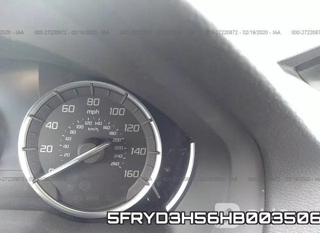 5FRYD3H56HB003506 фото 8