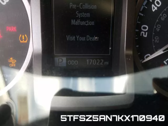 5TFSZ5AN7KX170940 фото 9