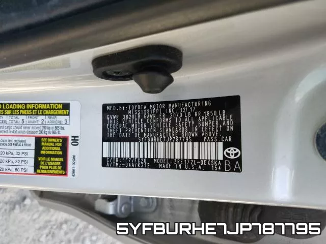 5YFBURHE7JP787795 фото 2