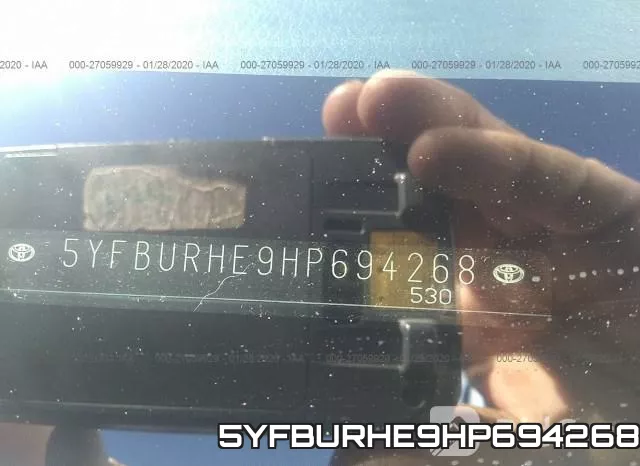 5YFBURHE9HP694268 фото 10