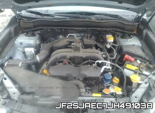 JF2SJAEC7JH491038 фото 2