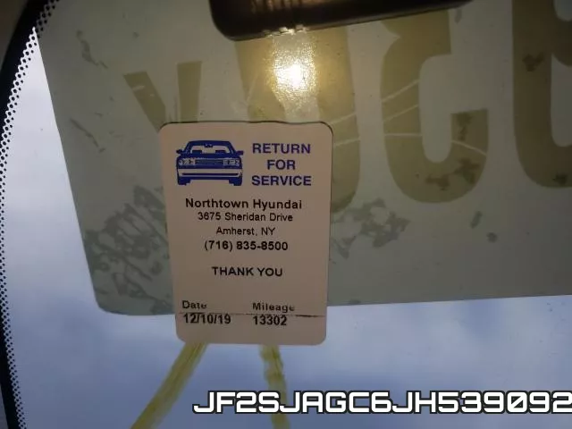 JF2SJAGC6JH539092 фото 9