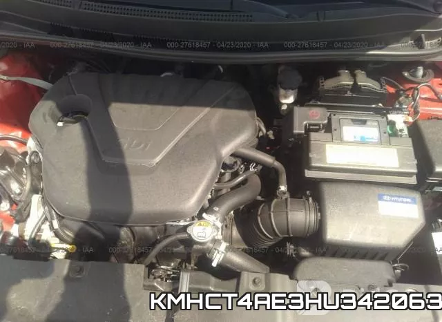 KMHCT4AE3HU342063 фото 2