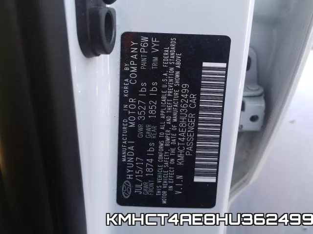 KMHCT4AE8HU362499 фото 2