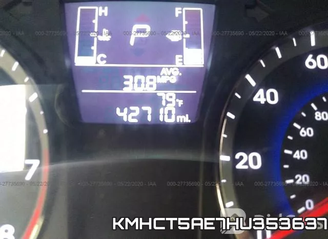 KMHCT5AE7HU353637 фото 8