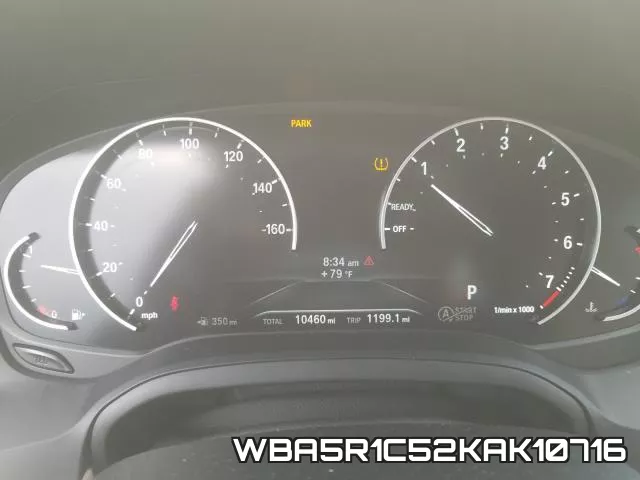WBA5R1C52KAK10716 фото 9