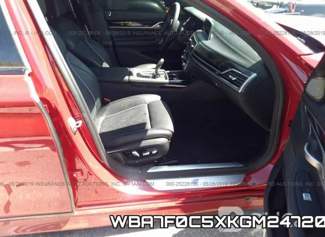WBA7F0C5XKGM24720 фото 6