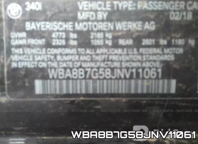 WBA8B7G58JNV11061 фото 10
