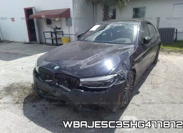 WBAJE5C35HG477872 фото 7