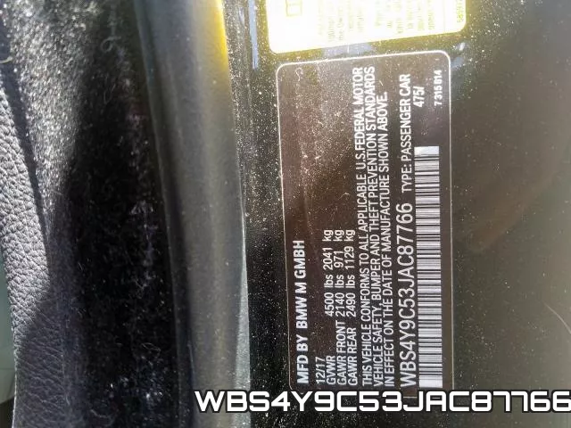 WBS4Y9C53JAC87766 фото 2