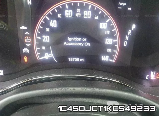 1C4SDJCT1KC549233 фото 8