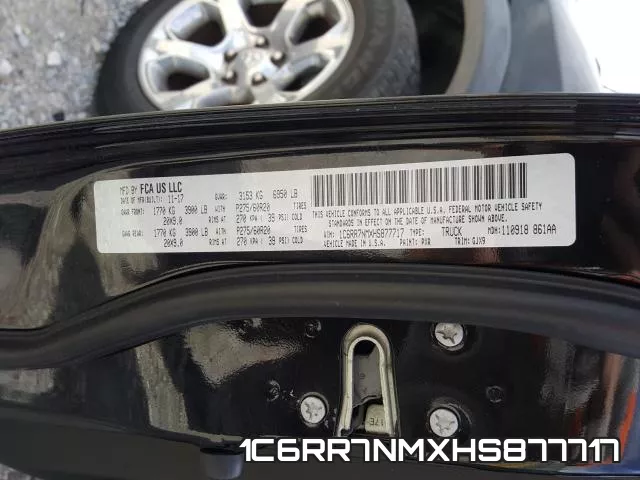 1C6RR7NMXHS877717 фото 2