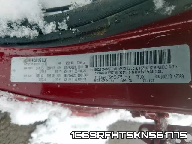 1C6SRFHT5KN561775 фото 2