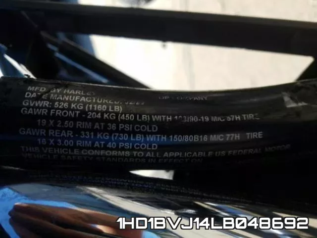 1HD1BVJ14LB048692 фото 2