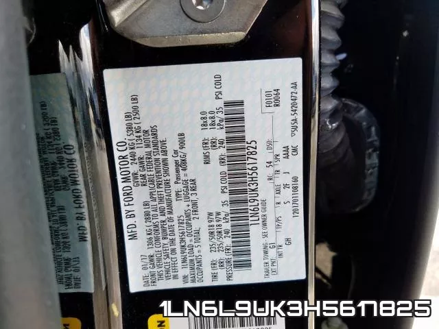 1LN6L9UK3H5617825 фото 2