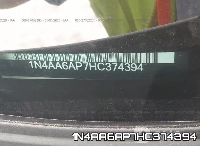 1N4AA6AP7HC374394 фото 10