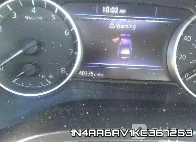 1N4AA6AV1KC367253 фото 8