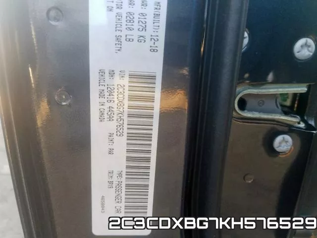 2C3CDXBG7KH576529 фото 2