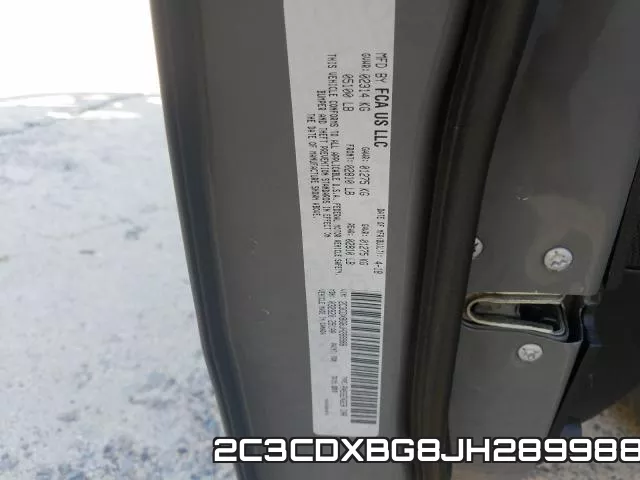 2C3CDXBG8JH289988 фото 2